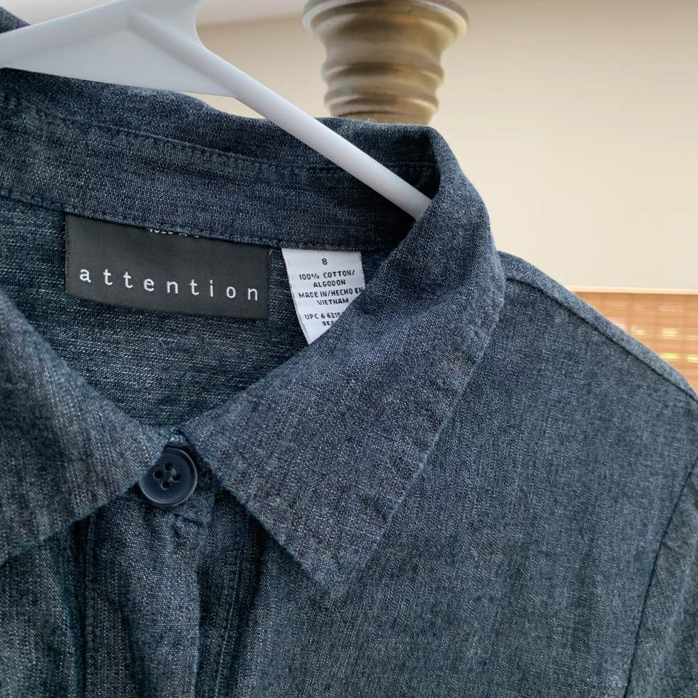 Jean Shirtdress